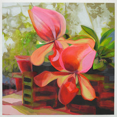Manty Dey original floral botanical paintings