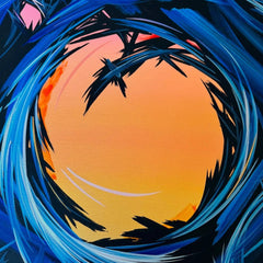 Michael Carini, I Am Not Where I Am Going...But I Will Get There (Infinool) - Original Painting