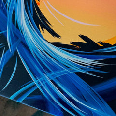 Michael Carini, I Am Not Where I Am Going...But I Will Get There (Infinool) - Original Painting