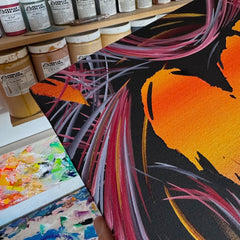 Michael Carini, I Will Find A Way Out Of No Way (Yaway) - Original Painting