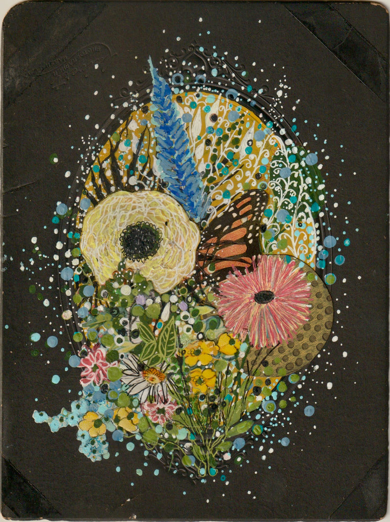 Jenny Brown, Portrait of a Morning Meadow - Original Collage