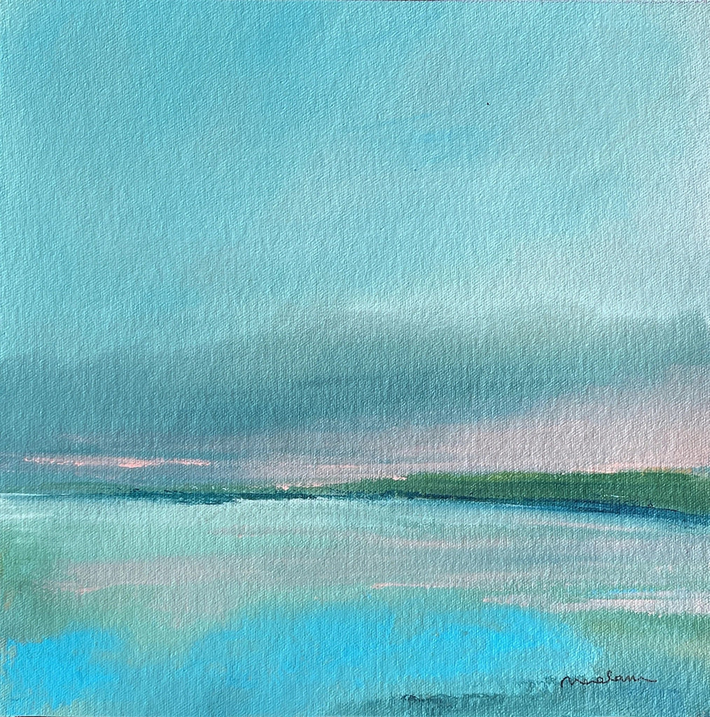 Neelam Padte, As The Sun Begins To Bed - Original Painting