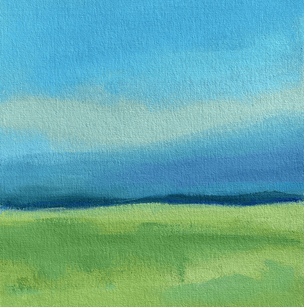 Neelam Padte, Azure Bliss - Original Painting