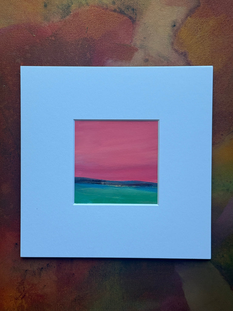 Neelam Padte, Small Horizons, Set of 4 Paintings - Original Painting