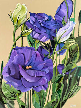 Neena Buxani Original Art Floral Paintings