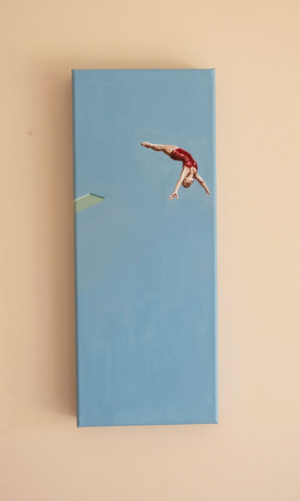 Phil Bower, Into the Blue - Original Painting