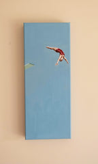 Phil Bower, Into the Blue - Original Painting