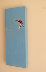 Phil Bower, Into the Blue - Original Painting