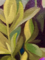 Rebecca Bender, Peaceful Purple - Original Painting