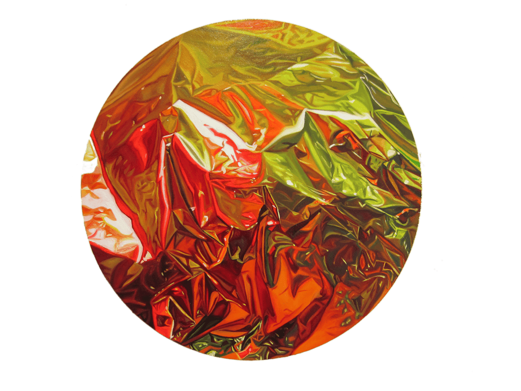 Heather Heitzenrater, Peach Ring - Original Painting