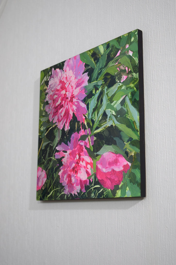 Chloe McEldowney, Peony in Pink - Original Painting