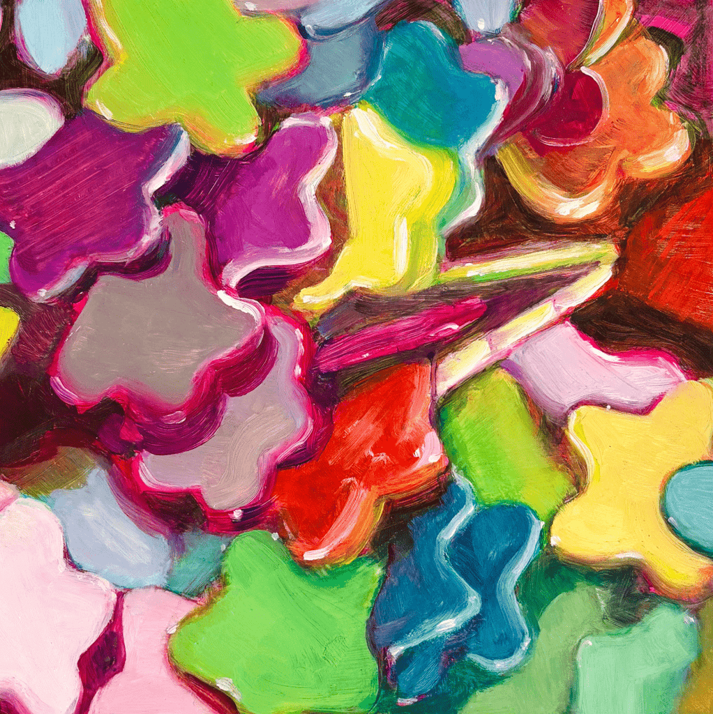 Ingrid V. Wells, Philosophy Begins in Wonder (Socrates) - Original Painting