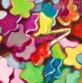 Ingrid V. Wells, Philosophy Begins in Wonder (Socrates) - Original Painting