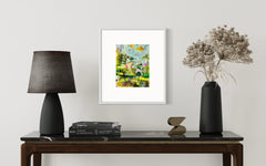 Piya Samant, Cerezas - Pintura Original