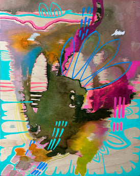 Jess Hope Curran, Pisces moon  - Original Painting