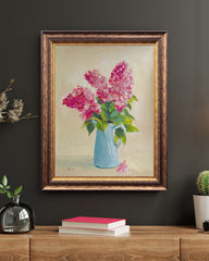 Piya Samant original gouache floral painting