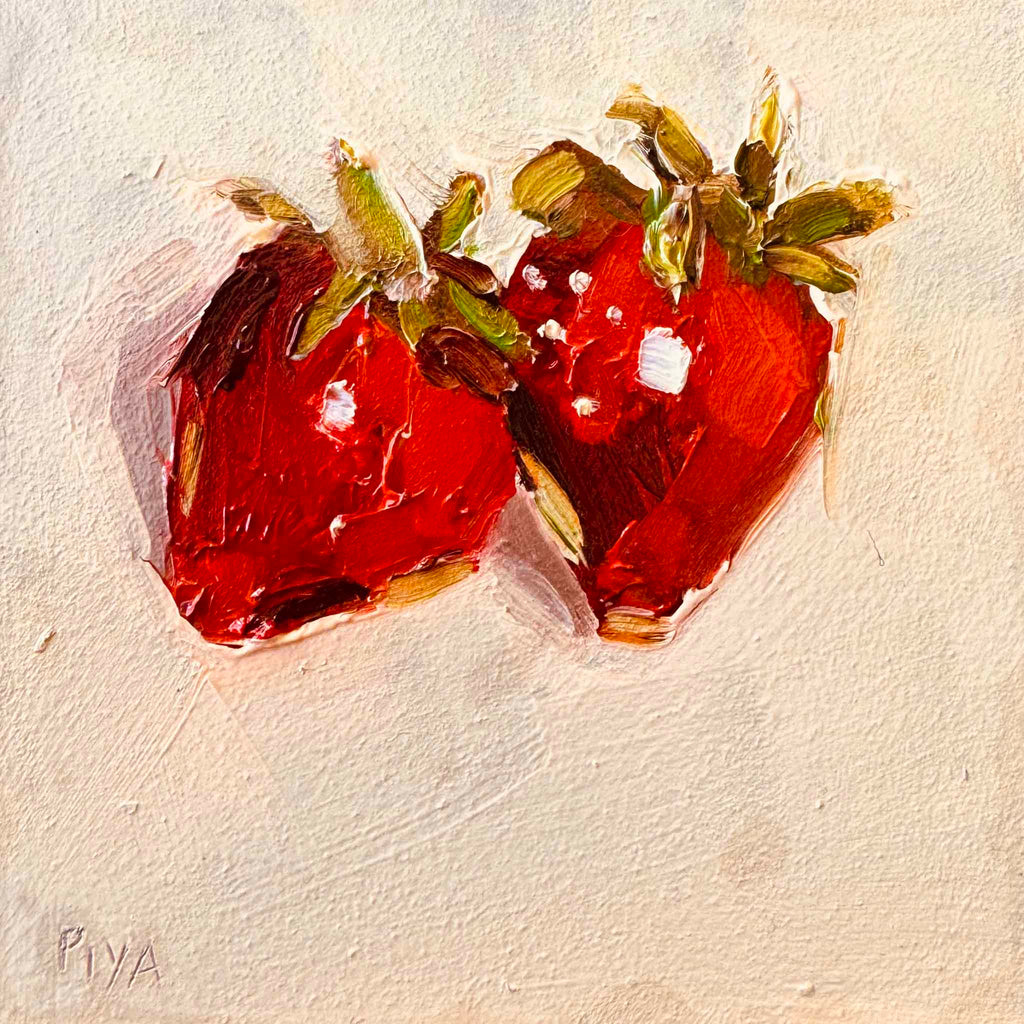 Piya Samant, Strawberries - Original Painting