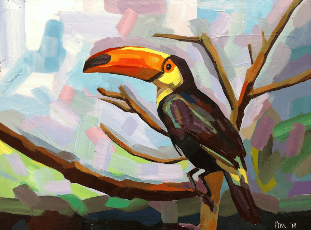 Piya Samant, Toucan - Original Painting