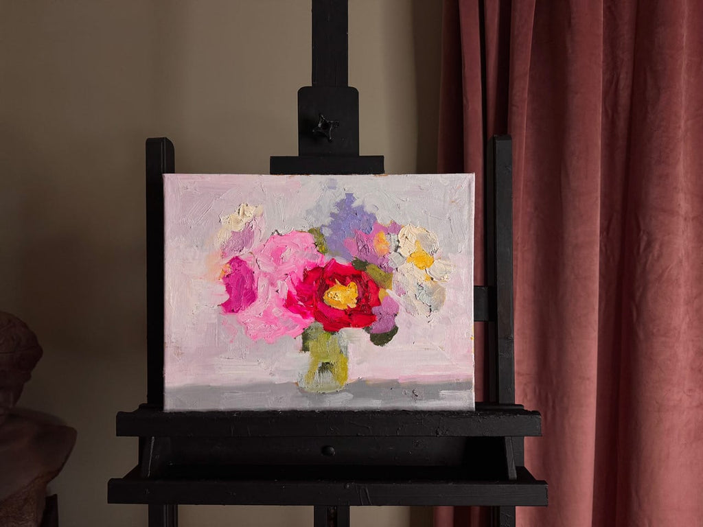Piya Samant, Pretty in Pink - Original Painting