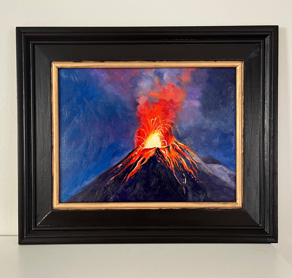 Piya Samant, Kīlauea Volcano - Original Painting