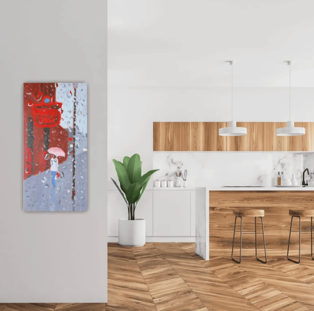 Poonam Khanna, Neon Refrain - Original Painting