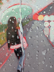 Poonam Khanna, Beneath the Turquoise Canopy - Original Painting