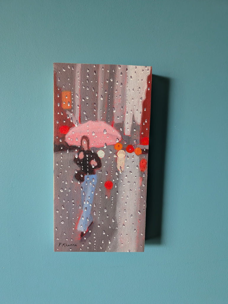 Poonam Khanna, Electric Anticipation - Original Painting