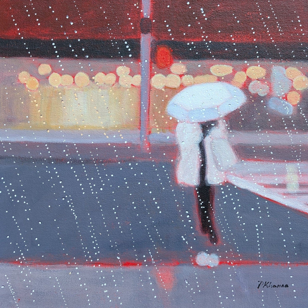 Poonam Khanna, Shades of Rain 3 - Original Painting