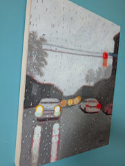 Poonam Khanna, Shimmering Metropolis 2 - Original Painting