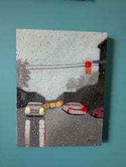 Poonam Khanna, Shimmering Metropolis 2 - Original Painting