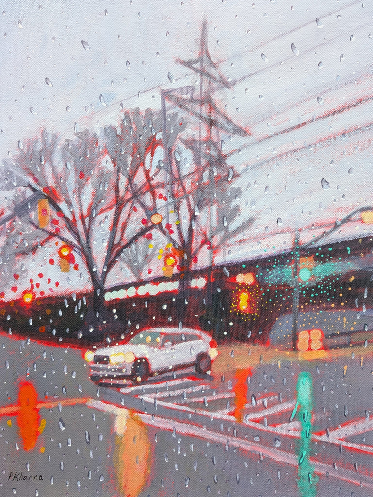 Poonam Khanna, Shimmering Underpass 6 - Original Painting