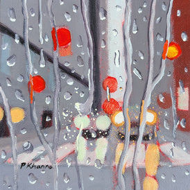 Poonam Khanna, Stormy Weather 5 - Original Painting