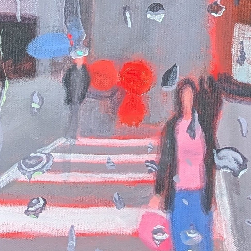 Poonam Khanna, Through the Static - Original Painting