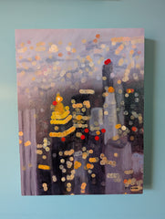 Poonam Khanna, Urban Glow - Original Painting