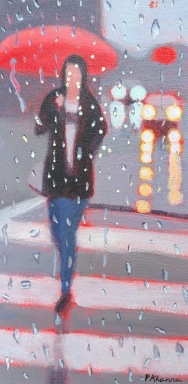 Poonam Khanna, Urban Rhapsody - Original Painting