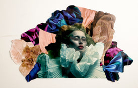 Tracy von Ahsen, Power & Grace - Original Analog Collage