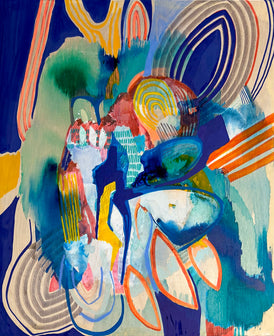 Jess Hope Curran, Return of the larch - Original Painting