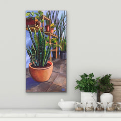 Samantha Wood, Grounded Plants - Original Painting