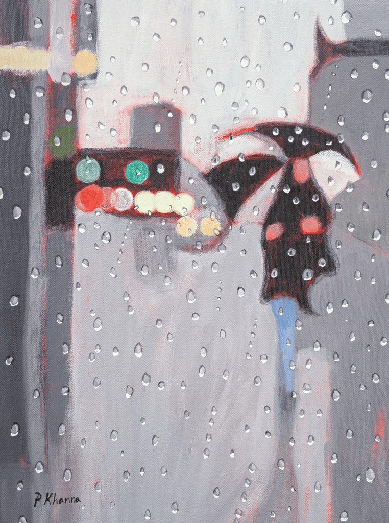 Poonam Khanna, Electric Anticipation 3 - Original Painting
