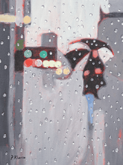 Poonam Khanna, Electric Anticipation 3 - Original Painting