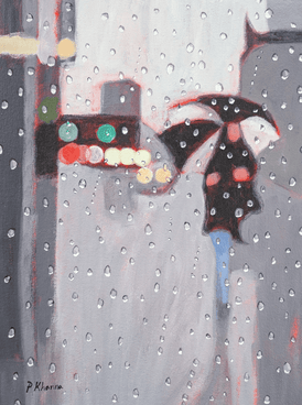 Poonam Khanna, Electric Anticipation 3 - Original Painting