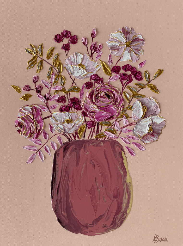 Neena Buxani, Pink Sherbet - Original Painting