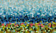 Shiri Phillips, Lilac Landscape - Original Painting