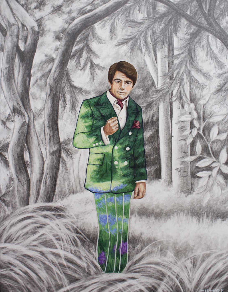 Shawna Gilmore, He Felt Wild Like The Woods - Original Painting