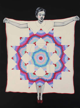 Shawna Gilmore, Holding Up a Broken Star - Original Painting