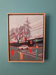 Poonam Khanna, Shimmering Underpass 6 - Original Painting