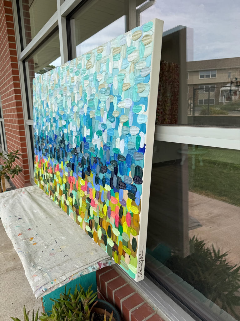 Shiri Phillips, Lilac Landscape - Original Painting