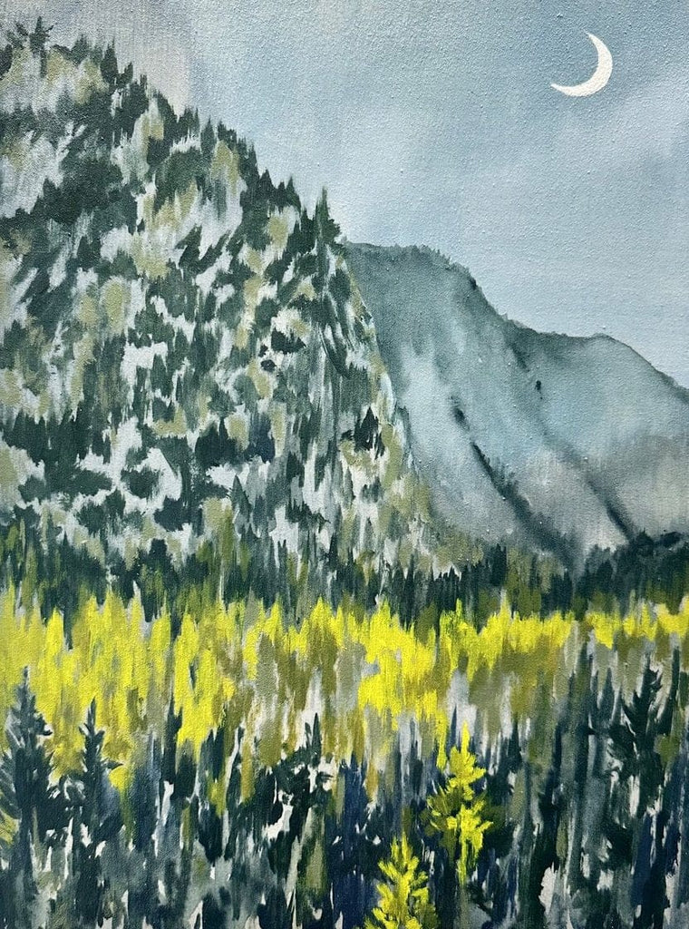 Jennifer Peart, Signal in Gold - Original Painting