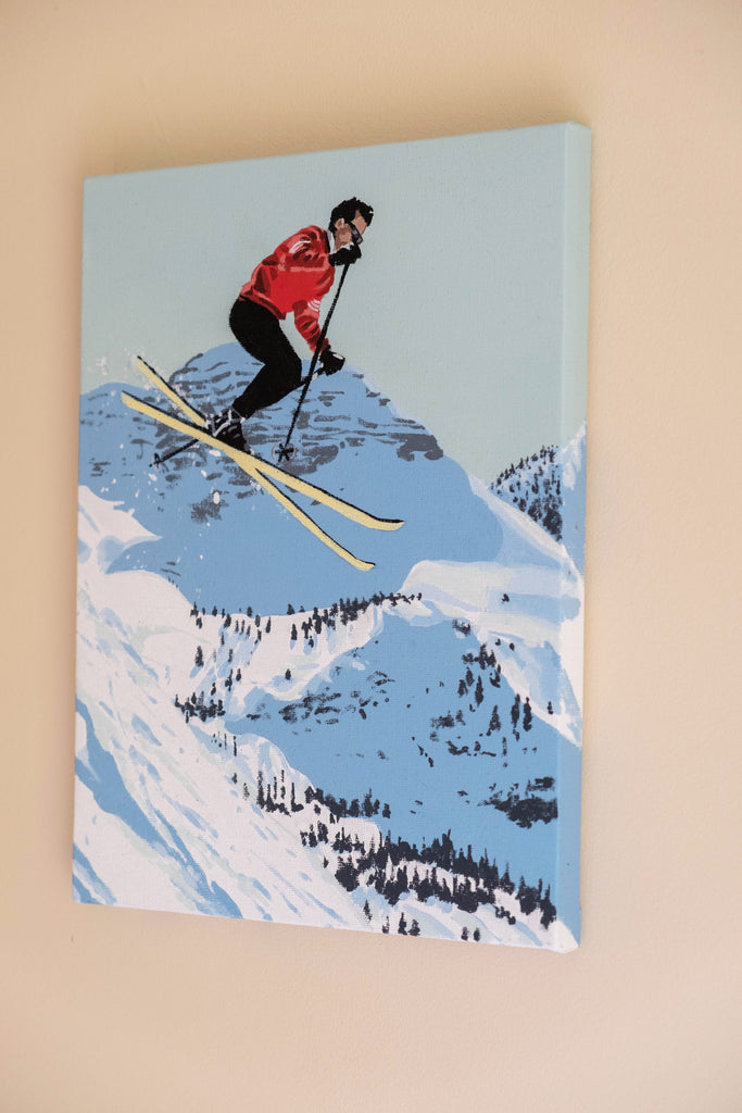 Phil Bower, Ski Sunday - Original Painting