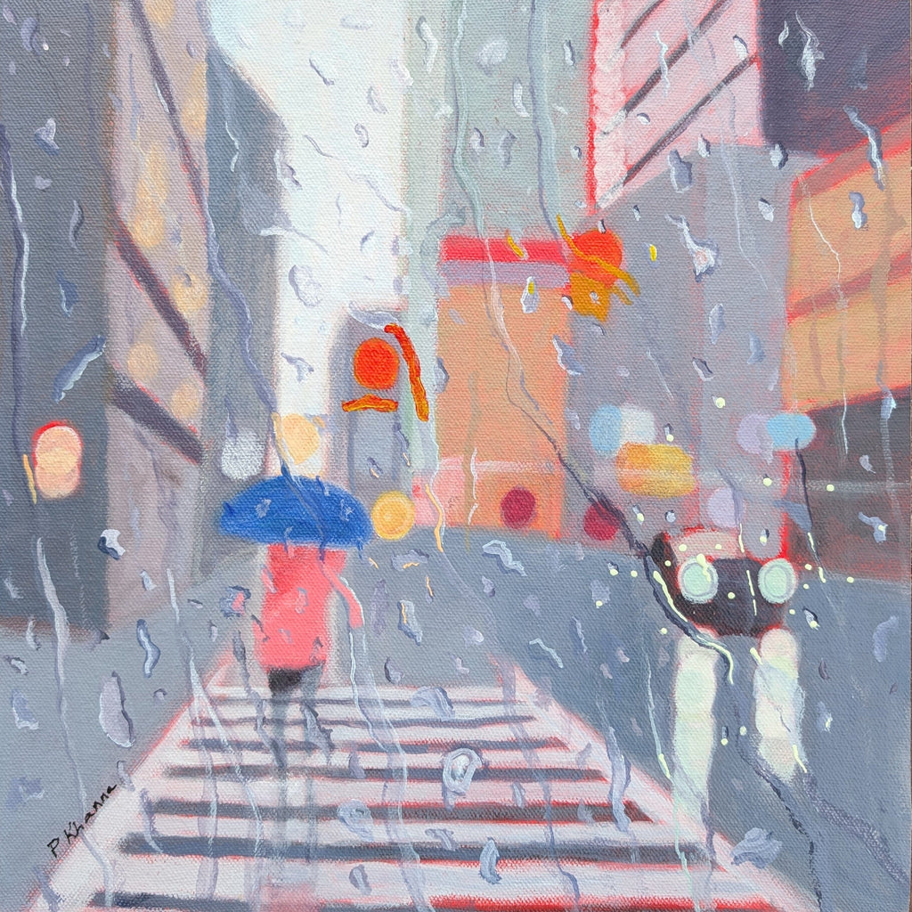 Poonam Khanna, Solitary Stride - Original Painting